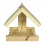 Drewniany karmnik dla ptaków - surowy, KR-1